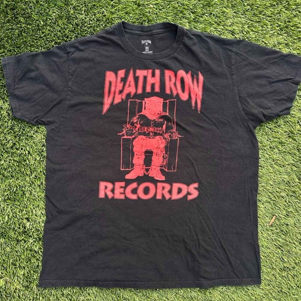 Officially Licensed Death Row Records Graphic Tshirt Womens Black - XL